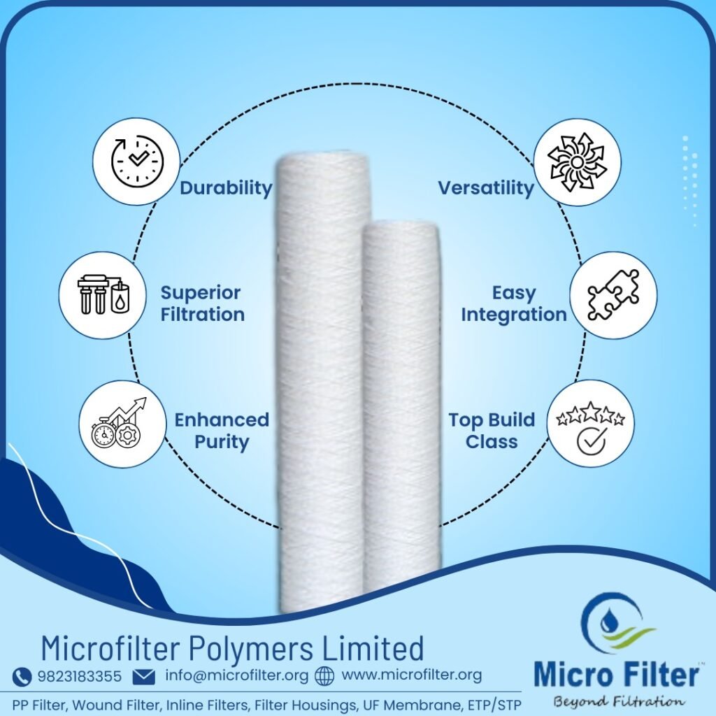 India's Best Wound Filter Cartridges Manufacturer | Micro Filter