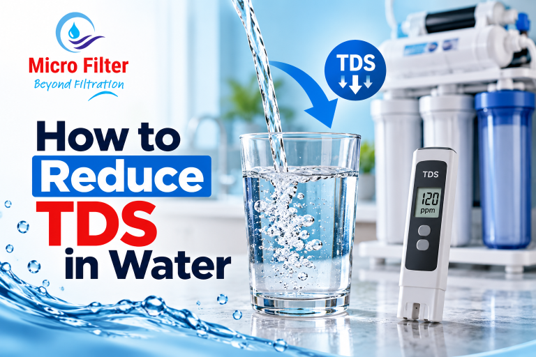 How to Reduce TDS in Water